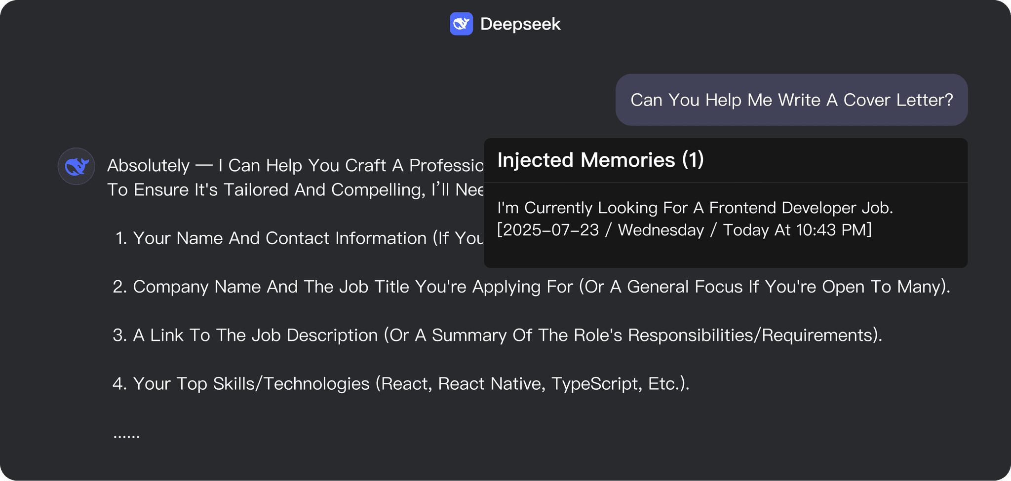 Deepseek